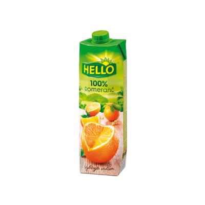 Hello Pomeranč 100% 1l